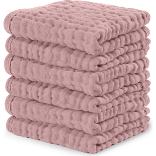 Muslin Washcloths - Pack of 6