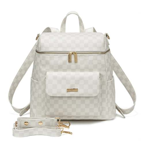 Montecito Diaper Bag Checkered