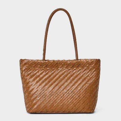 Woven Tote Bag - A New Day™ Brown