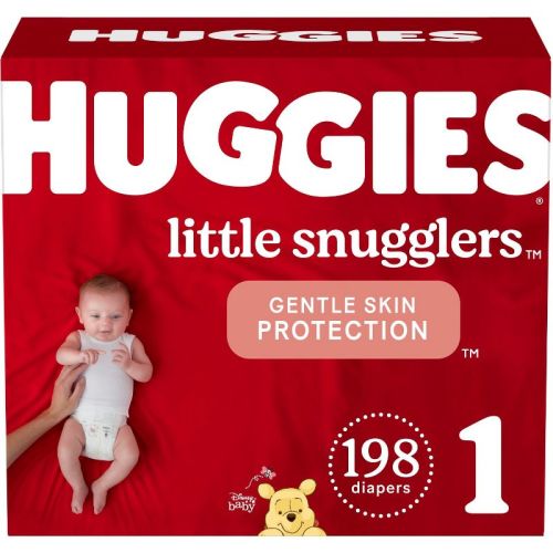 Huggies Little Snugglers Diapers Giant Pack - Size one (128ct)