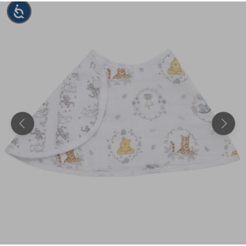 Cotton Muslin Burpy Bib Winnie + Friends | aden + anais