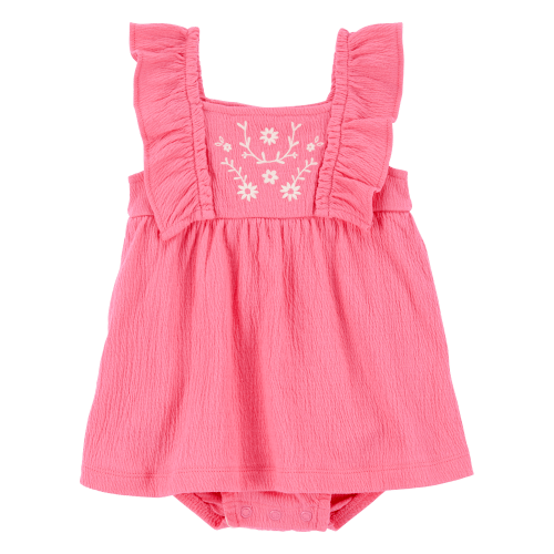 Baby Floral Flutter Bodysuit Dress
- Carter's | Carter's