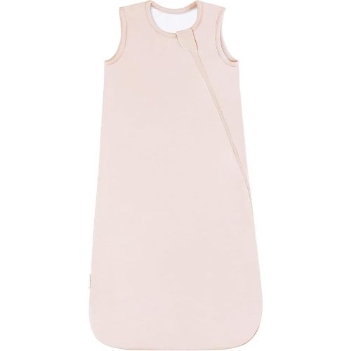 BubblePanda Bamboo Sleep Sack 0-6 Months 1.0 Tog Soft Toddler Sleeping Sack 3-6 Months for Infant Newborn Babies 2-Way Zipper Baby Wearable Blanket 0-3 Months