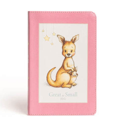 CSB Great and Small Bible, Pink LeatherTouch | Lifeway