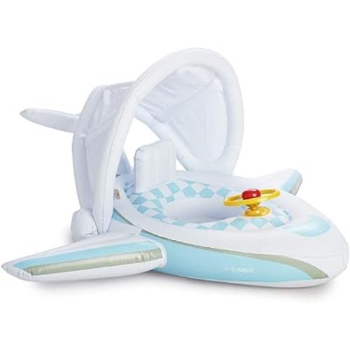 FUNBABY by FUNBOY Inflatable Airplane Baby Float