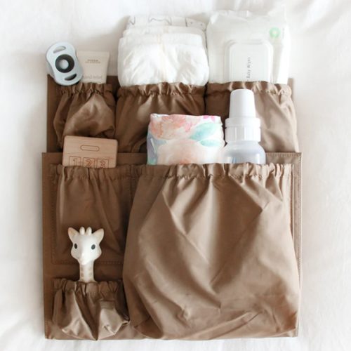 ToteSavvy® Original Bag Organizer | Brown