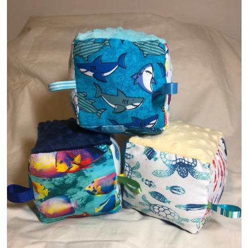 Ocean Under the Sea Soft Baby Blocks