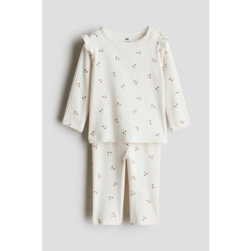RIBBED COTTON SET