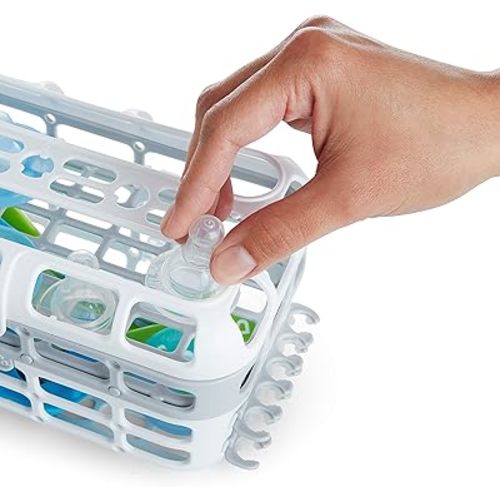 Munchkin® High Capacity Dishwasher Basket, 2 Pack, Grey