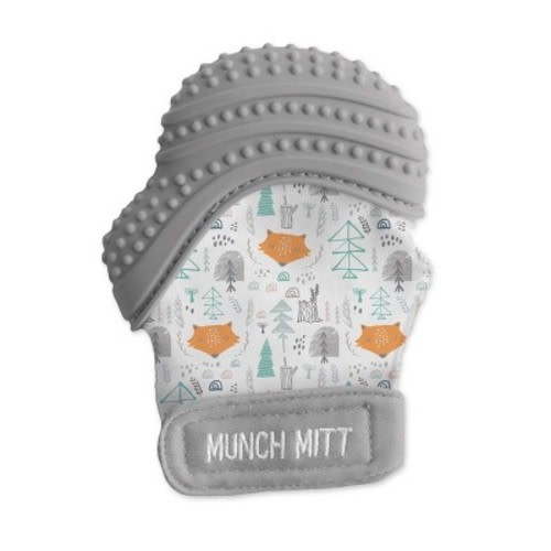 Malarkey Kids Munch Mitt Teether - Gray Fox