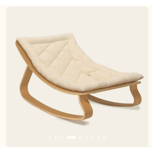 LEVO Baby Rocker in natural wood – Charlie Crane Paris