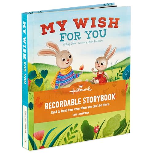 Hallmark Recordable Book for Children (My Wish for You) Easter Basket Stuffers