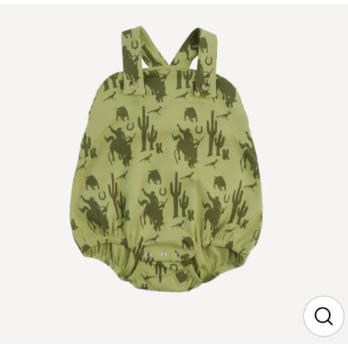 country bubble | olive cowboy | organic cotton interlock