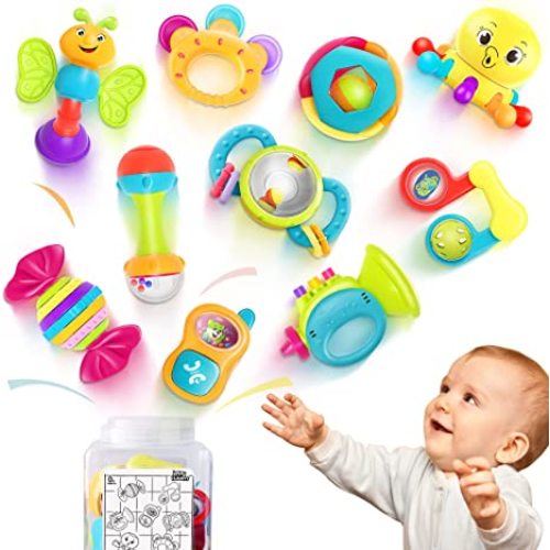 10pcs/set Stacking Toys for Toddlers Age 1-3 - Stacking Cups with Music and  Lights - Montessori Toys for 1 Year Old Boys Girls Toddler Toys Age 1-2  Numbers Shapes Patterns Learning Toys