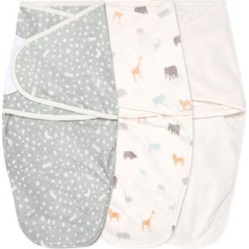 Essentials 3-Pack Wrap Swaddles, Newborn
