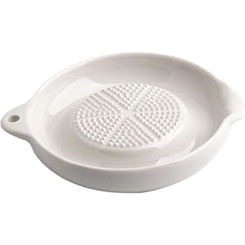 Baby Food Grinder Manual Ceramic Grinding Plate Food Milling Bowl for Baby Complementary Masher Tool Vegetable Fruit Puree Maker 4.52 Inch