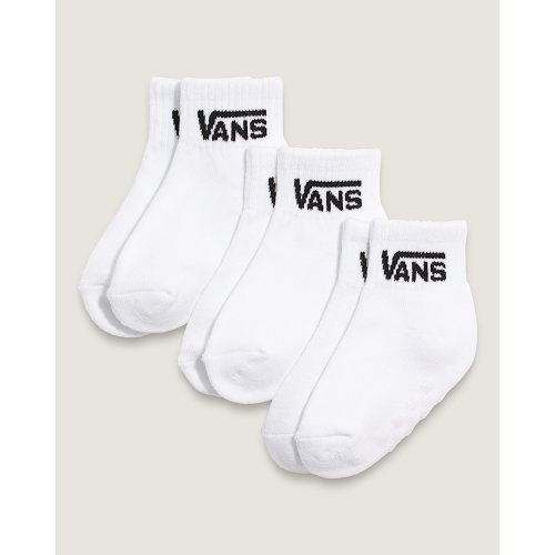 Toddler Vans Classic Half Crew Socks in White | Vans