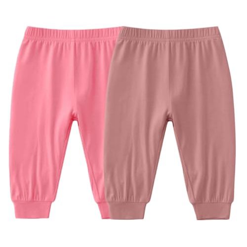 SUZEL Baby Boys Girls Bamboo Viscose Jogger Pants Infant Toddler Bloomers Kids Harem Pants