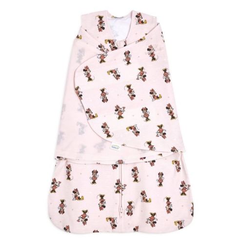 HALO Innovations 100% Cotton Sleepsack Swaddle Wrap - Minnie Fun - S