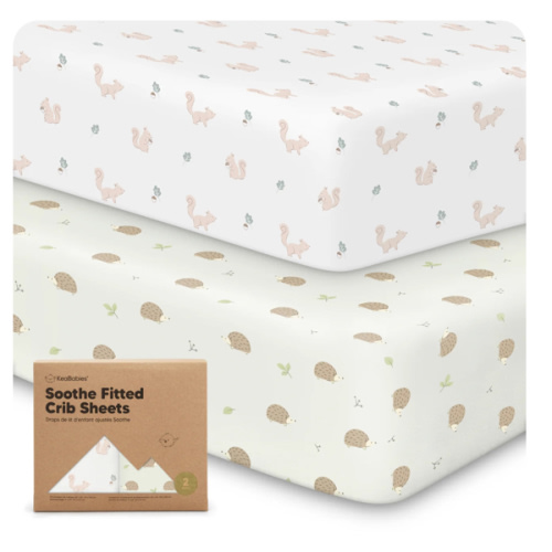 Soothe Fitted Crib Sheet