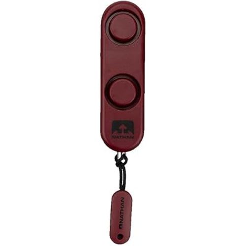 Nathan Personal Alarm Ripcord. SafeRun Siren in Case of Emergency 120DB with/Without Strobe Light. Security Clip for Running, Waking, Hiking, Biking and More. Very Loud and Bright Easy to use, Fast.