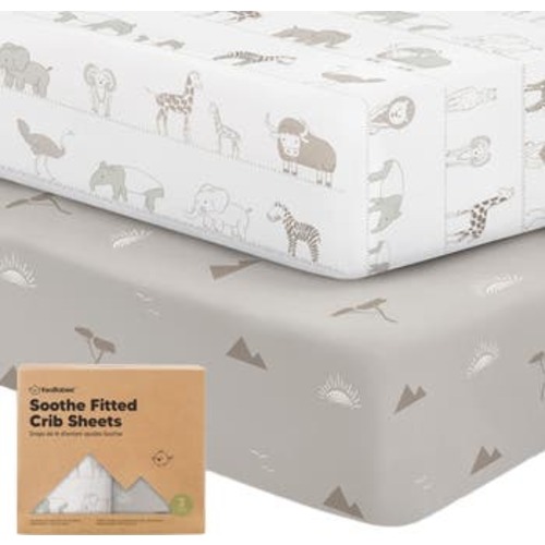 Soothe Fitted Crib Sheet