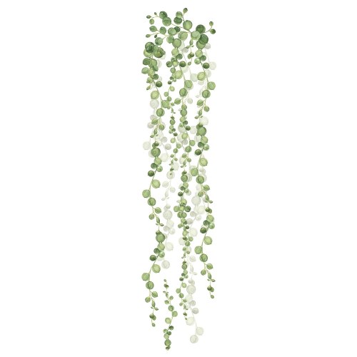 RoomMates Green & White String Of Pearls Vine Wall Decals