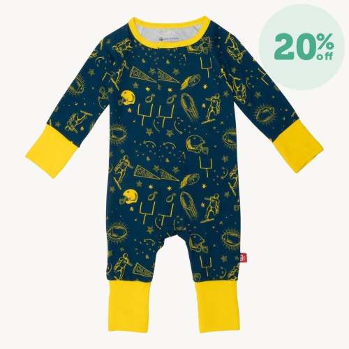 blue game day modal magnetic convertible grow with me coverall – Magnetic Me
