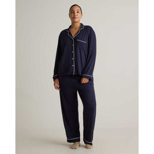 Bamboo Jersey Long Sleeve Pajama Set