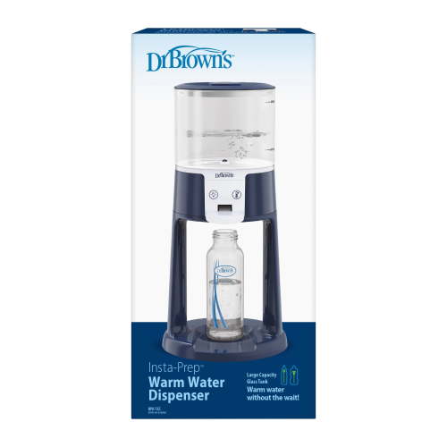 Dr. Brown's Insta-Prep Warm Water Dispenser for Fast Formula Prep, 1.5L Glass Tank, 1-Pack