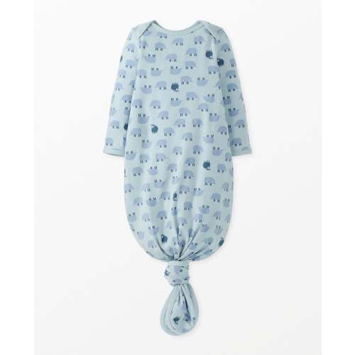 Baby Layette Knotted Gown in HannaSoft™ | Hanna Andersson