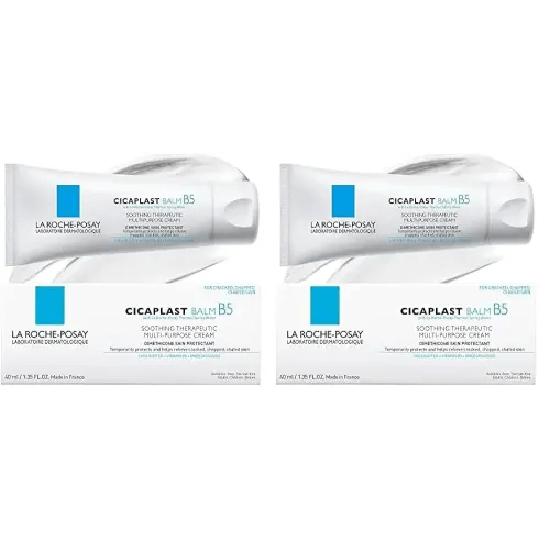 La Roche-Posay Cicaplast Balm B5, Healing Ointment and Soothing Therapeutic Multi Purpose Cream for Dry & Irritated Skin, Body and Hand Balm, Baby Safe, Fragrance Free