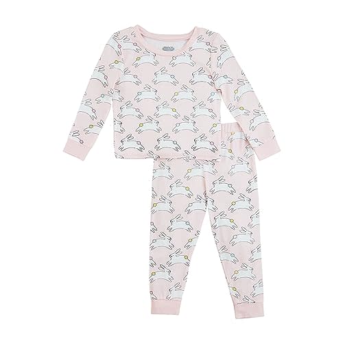 Mud Pie Baby Girl's Toddlers Bunny Pjs