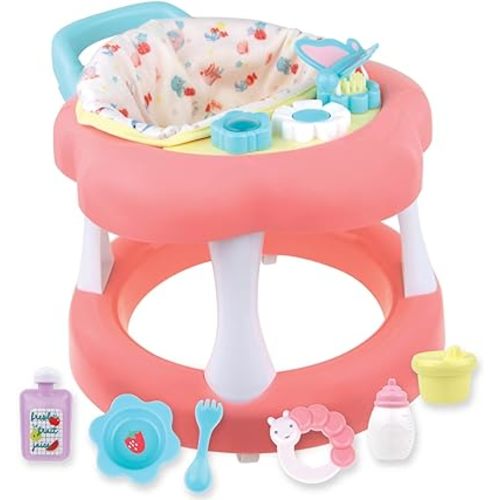 JC Toys - For Keeps Playtime! | Baby Doll Walker Gift Set | Fits Dolls up to 17" | Cloth Seat for easy use and Play Accessories | Ages 2+