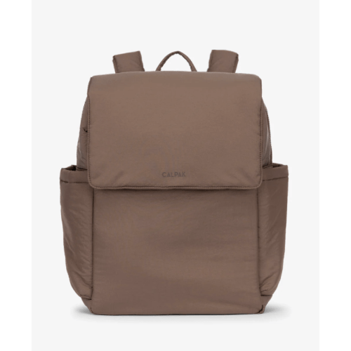 Diaper Backpack with Laptop Sleeve - HAZELNUT