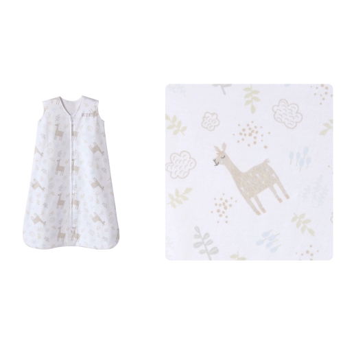 Llama Cotton Wearable Baby Blanket XL | HALO
