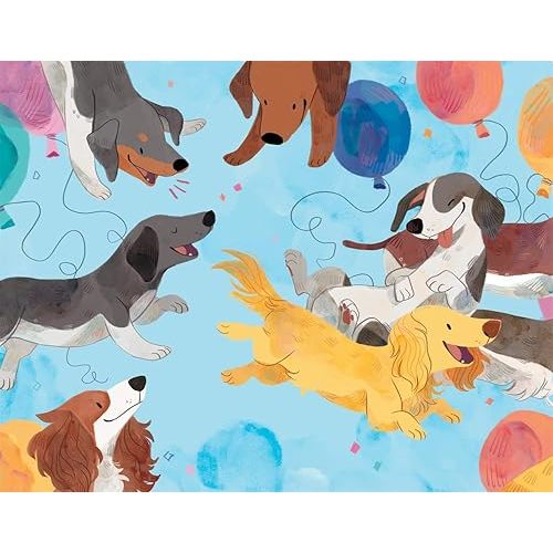 Dozens of Dachshunds: A Counting, Woofing, Wagging Book Hardcover – Picture Book, June 29, 2021