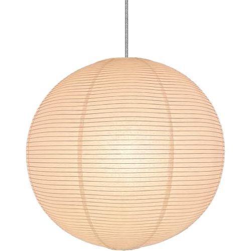 White Round paper lamp shade 50cm(19Inch) Chinses Lantern Pendant Lamp Shade,Large Foldable Lampshade