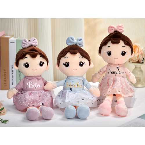 Doll Baby Girl Gift Personalized Baby Gifts For Kids Girls,Custom Girl Gifts For Girl Doll Rabbit Newborn Girl Gift Custom Stuffed Girl Doll