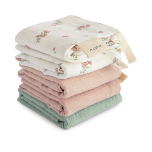 Muslin Cotton Washcloth – Mushie