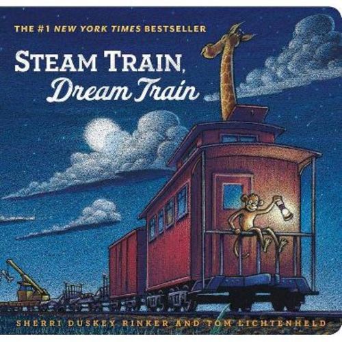Steam Train Dream Train (Board Book) - by Sherri Duskey Rinker
