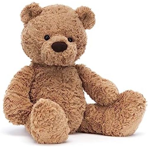 Jellycat Bumbly Bear Stuffed Animal, Medium 16.5 inches | Teddy Bear Plush Toy | Classic Children's Gift