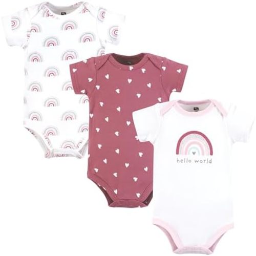 Hudson Baby Unisex Baby Cotton Bodysuits