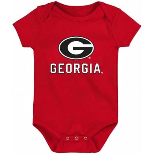 Outerstuff NCAA Officially Licensed Newborn & Infants 0-24 Months Primary Logo Creeper Bodysuit Romper