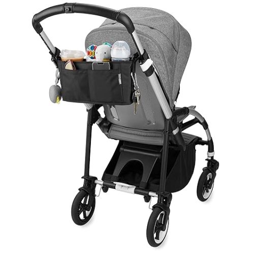 Skip Hop Universal Stroller Organizer, Grab & Go Ultra, Black