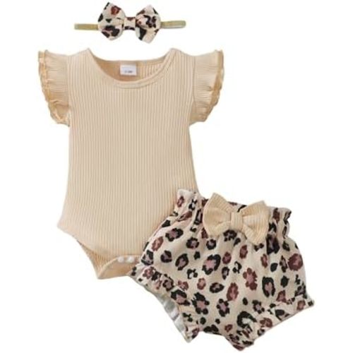 SUNNY PIGGY Baby Girl Clothes Infant Newborn Girls Summer Outfits Baby Clothing Romper Shorts Set 0-3 3-6 6-12 12-18 Months