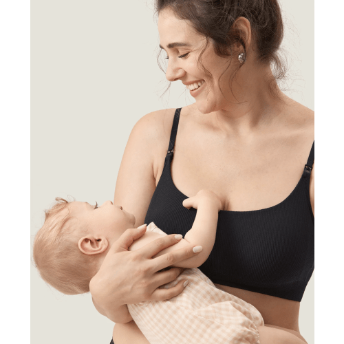 Ribbed Scoop Nursing Bralette