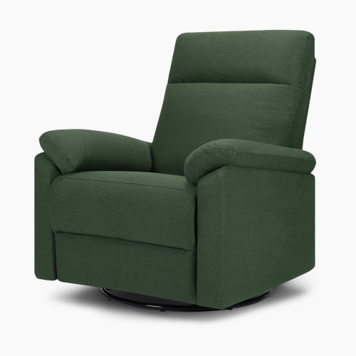 daVinci Suzy Electronic Recliner and Swivel Glider - Pine Green