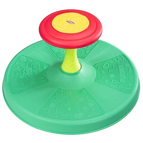 Playskool Sit 'N Spin Toy for Toddlers With Music Fun Classic Spinning Gift For Active Boys Girls and Kids Ages Over 18 Months and Up (Amazon Exclusive)
