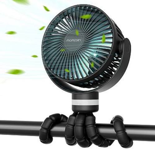 Momcozy Portable Stroller Fan 8000mAh 27-Hour Battery Life